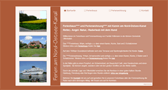 Desktop Screenshot of ferienhaus-volkmann.de
