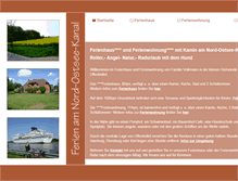 Tablet Screenshot of ferienhaus-volkmann.de